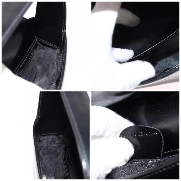 GUCCI Soho Shoulder Bag Enamel Black 007 2023 - Picture 14 of 15